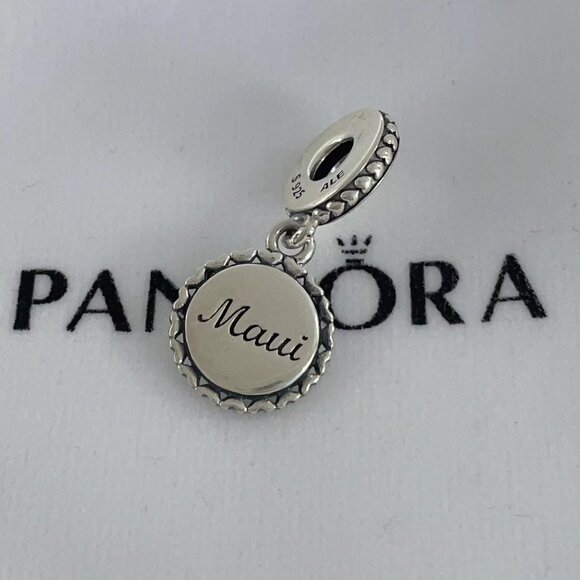 Pandora Maui whale Travel Dangle Charm Pendant - Picture 2 of 4